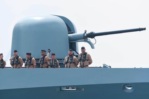 Die Korvette "Ludwigshafen am Rhein" ist Teil der UN-Truppe Unifil vor der Küste Libanons