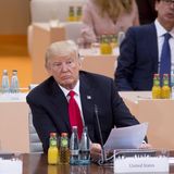 Donald Trump beim G20 im Jahr 2017