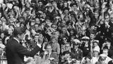 John F. Kennedy im Jahr 1963 bei seinem Besuch in Berlin