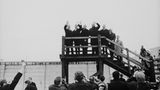 Präsident Nixon in Berlin im Jahr 1969