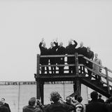 Präsident Nixon in Berlin im Jahr 1969