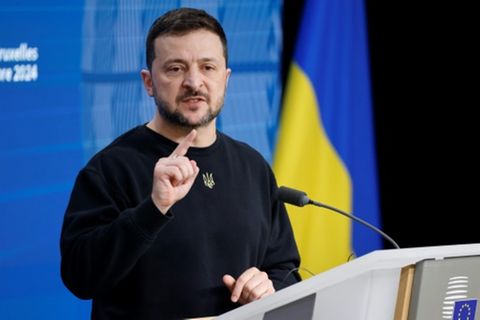 Wolodymyr Selenskyj in Brüssel