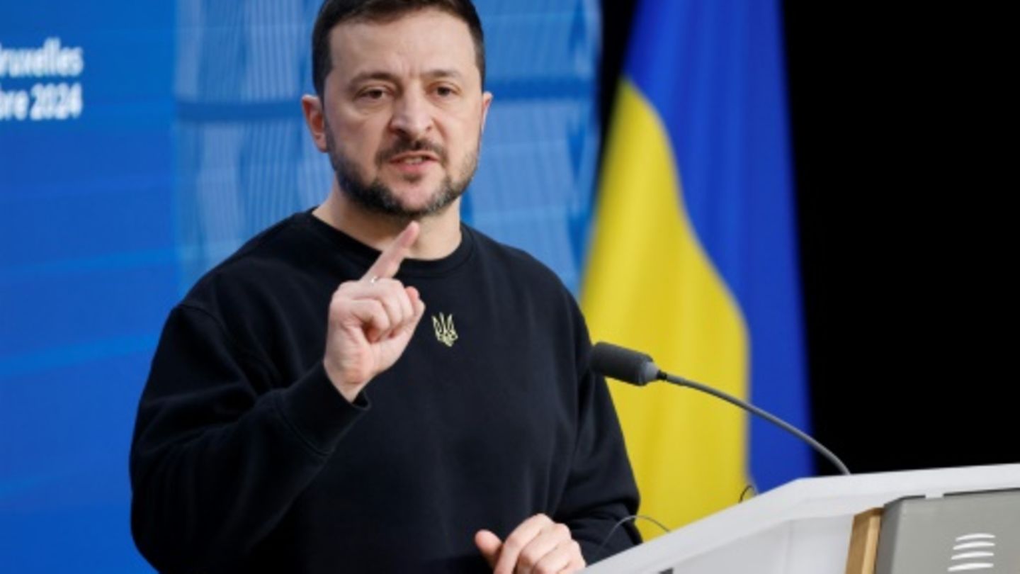 Wolodymyr Selenskyj in Brüssel