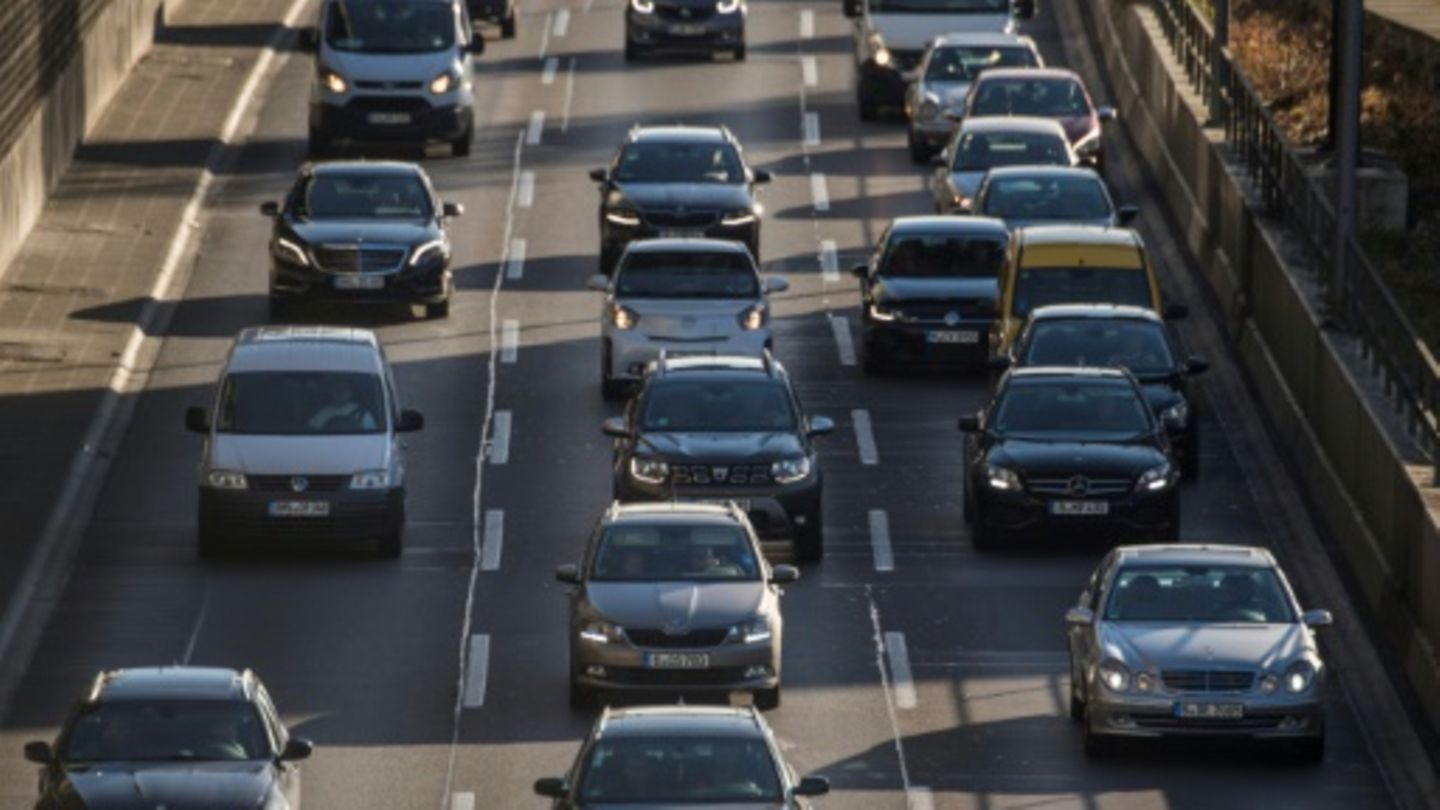 Verkehr auf deutscher Autobahn