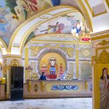 Die Hotel Rezeption des Matrjoschka Hotels