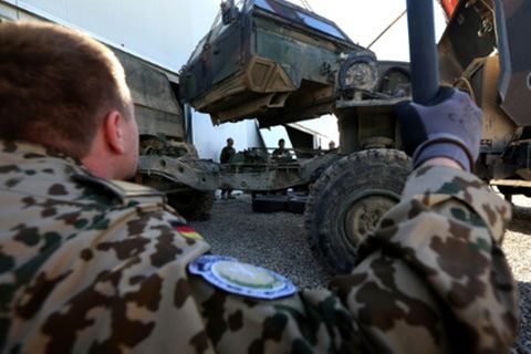 Bundeswehr-Ausbilder im Nordirak