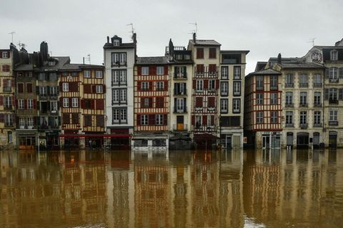 Überschwemmungen nach Unwetter in Frankreich