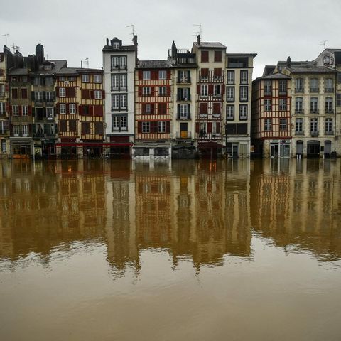 Überschwemmungen nach Unwetter in Frankreich