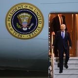 Joe Biden landet in Berlin