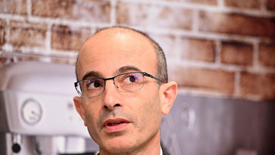 Yuval Noah Harari bei der Frankfurter Buchmesse