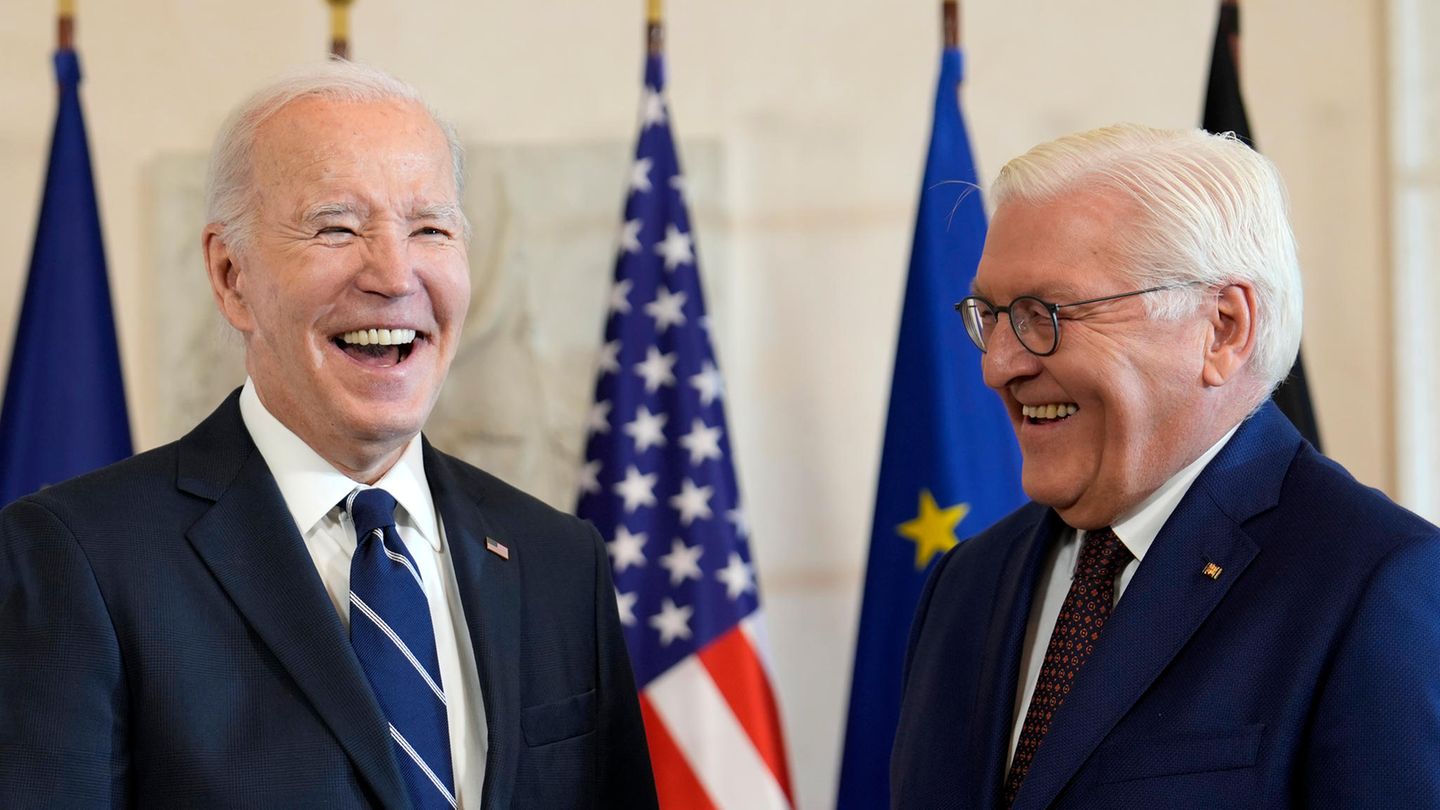 Joe Biden in Germany: the visit to Berlin in pictures