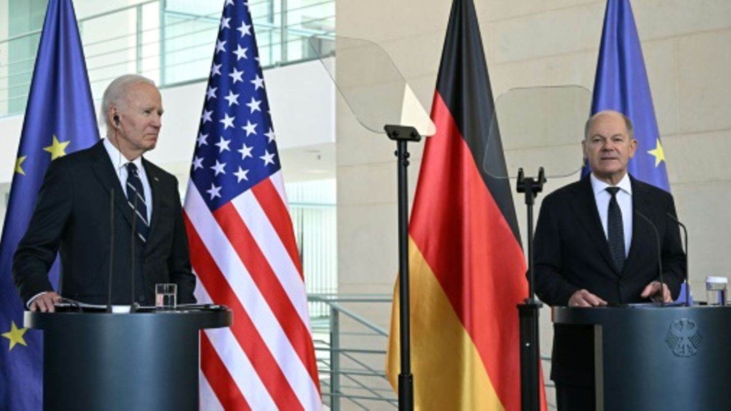 Biden und Scholz im Kanzleramt
