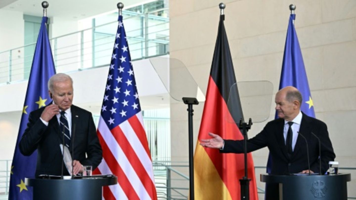 Biden und Scholz im Kanzleramt