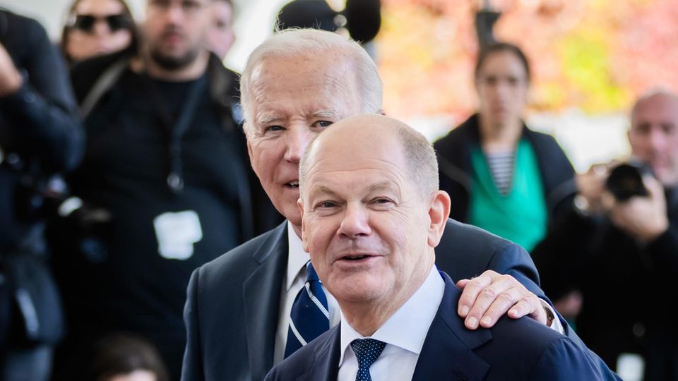 Biden und Scholz