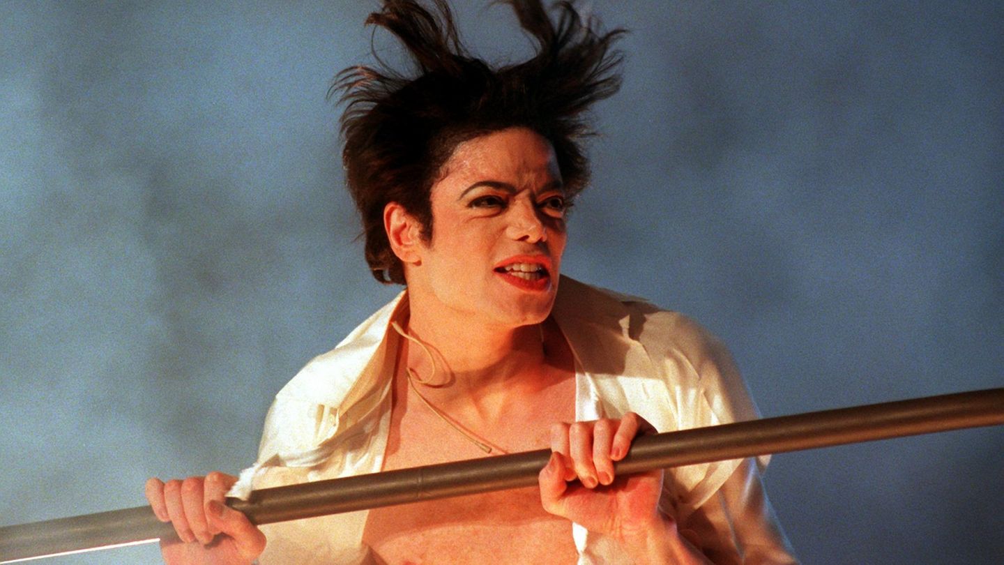 Michael Jackson auf der Bühne Michael Jackson auf der Bühne