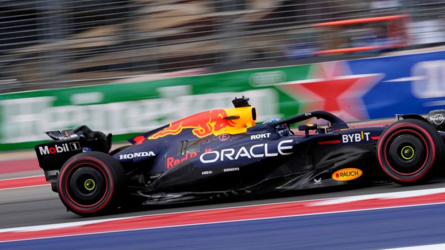 Max Verstappen ist mit den Upgrades am RB20 unterwegs. Foto: Eric Gay/AP/dpa