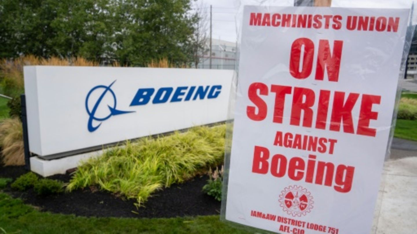 Tarifkonflikt bei Boeing seit Mitte September