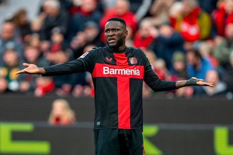 Victor Boniface steht seit dem vergangenen Jahr bei Bayer 04 Leverkusen unter Vertrag
