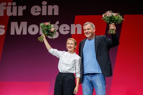 Ines Schwerdtner und Jan van Aken