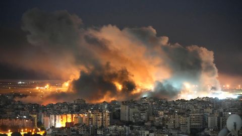 Israels Luftwaffe fliegt erneut Angriffe im Libanon