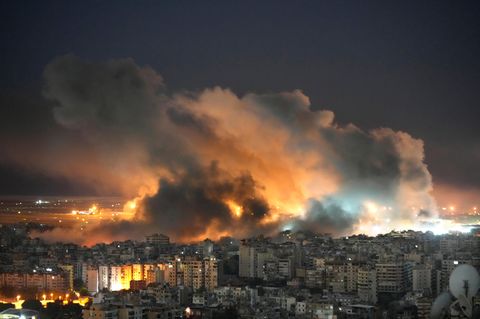Israels Luftwaffe fliegt erneut Angriffe im Libanon