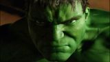 Nahaufnahme des Comic-Helden "Hulk"
