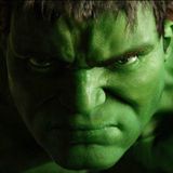 Nahaufnahme des Comic-Helden "Hulk"