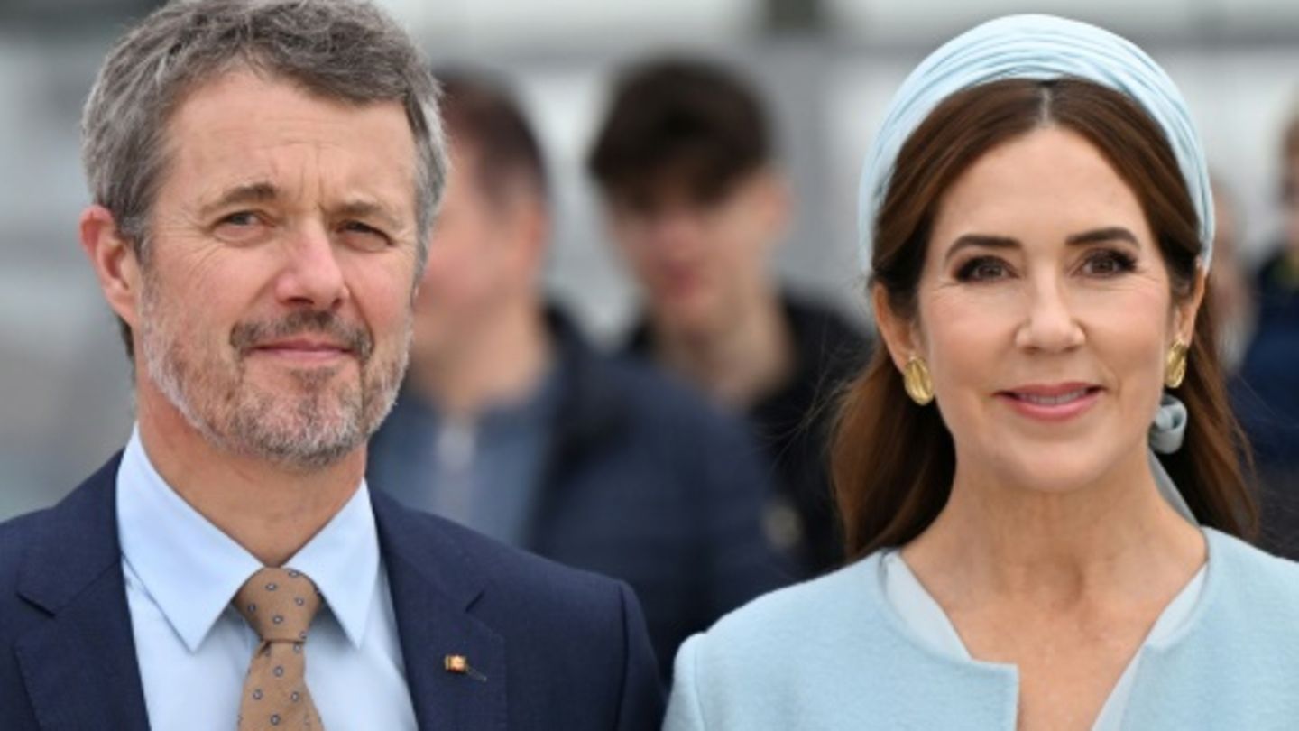 Frederik X. und Mary im Bundestag