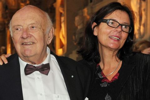 Otfried Preußler mit Tochter Susanne Preußler-Bitsch