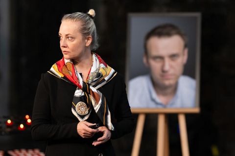 Julia Nawalnaja, Witwe von Alexej Nawalny