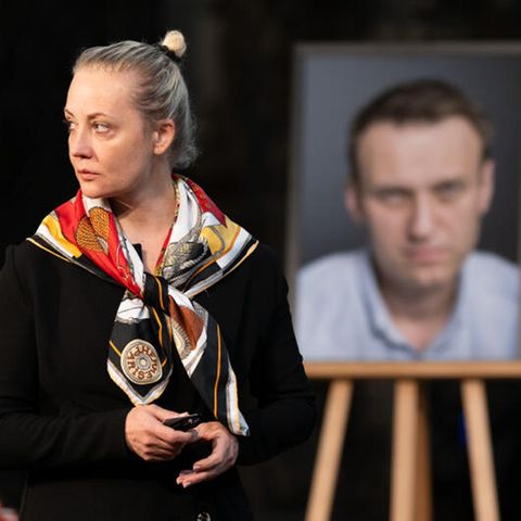 Julia Nawalnaja, Witwe von Alexej Nawalny