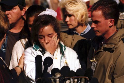 In der Öffentlichkeit gab sich Susan Smith als die trauernde Mutter