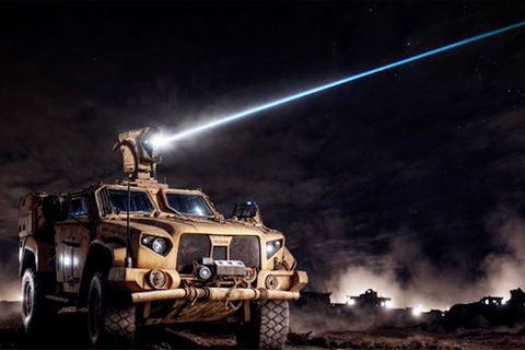 Lite Beam: Das ist Israels neue Laserwaffe für Geländewagen