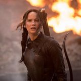 Jennifer Lawrence in einer Szene von Tribute von Panem