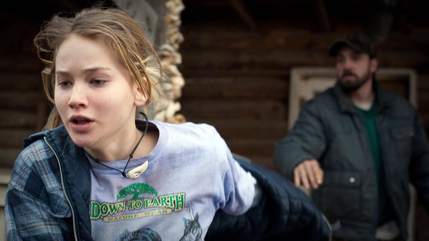 Jennifer Lawrence in ihrer Rolle als Ree Dolley in Winter Bone