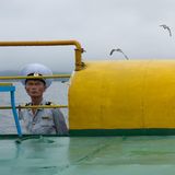 Ein Bewacher auf See