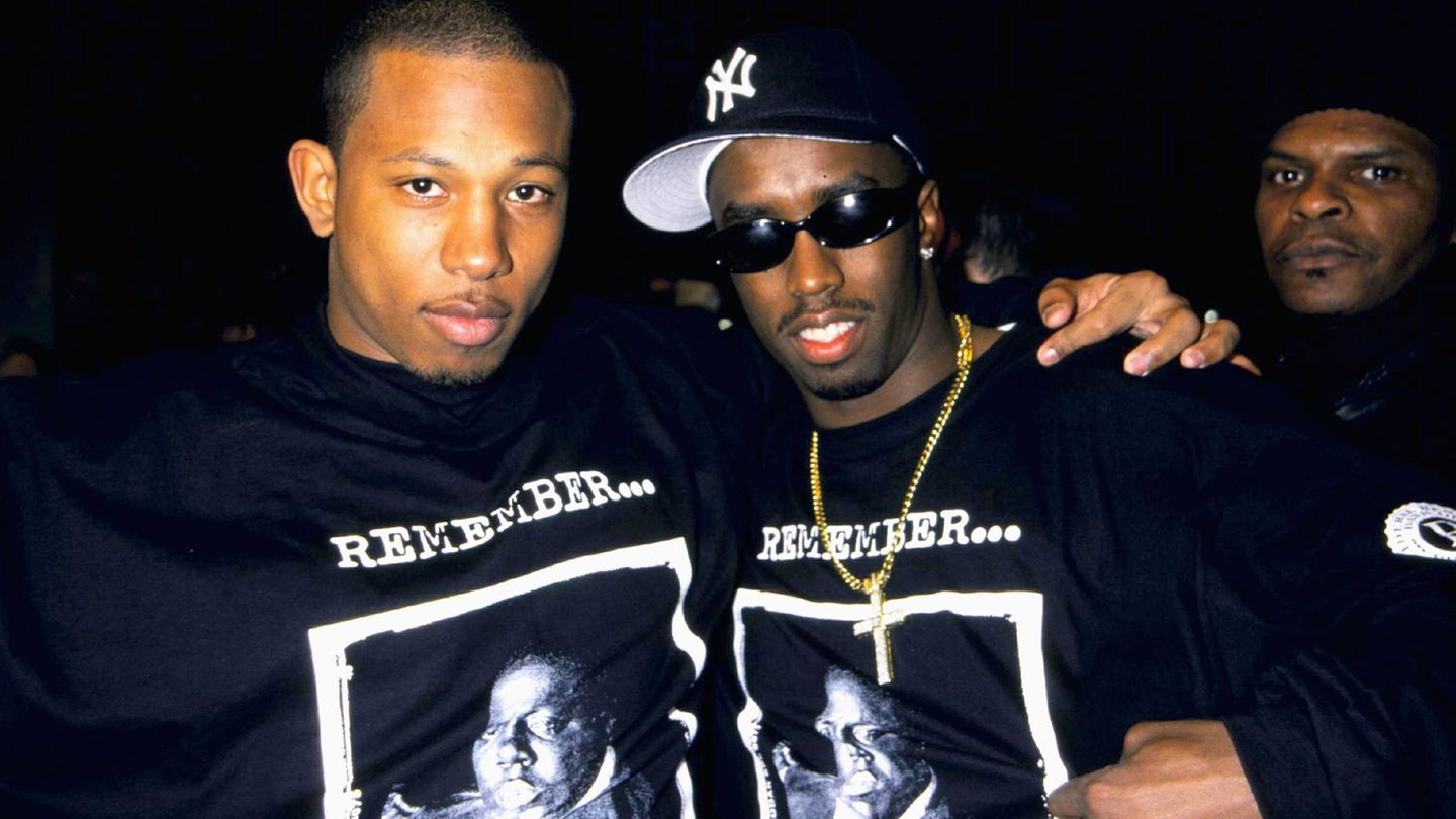 Shyne with P. Diddy