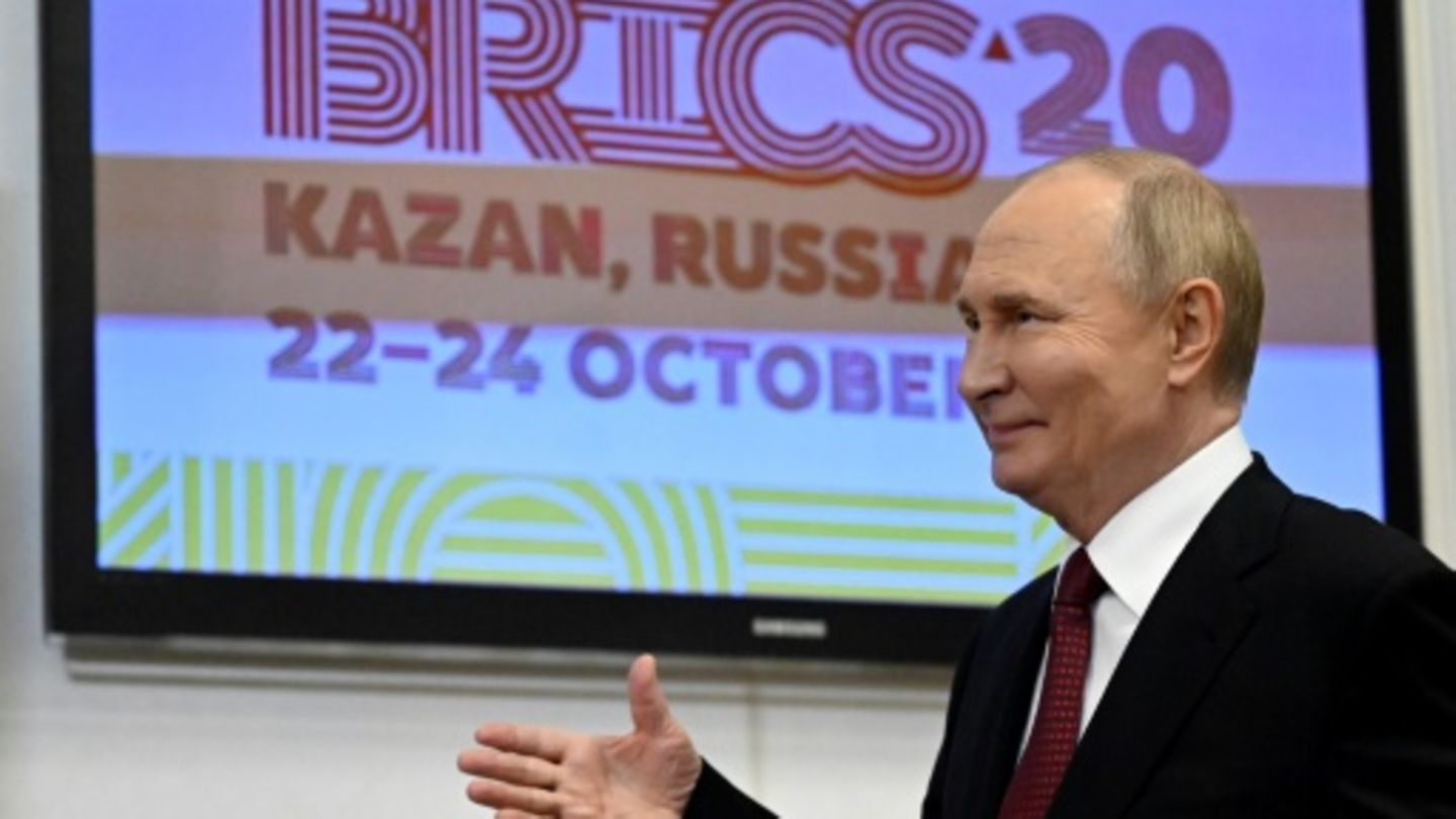 Russlands Präsident Wladimir Putin in Kasan