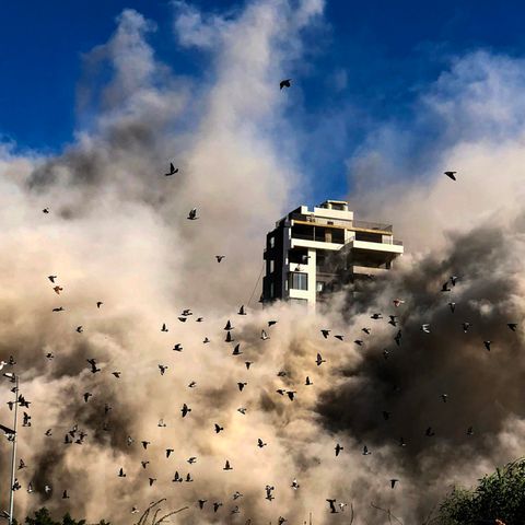 Erneut steigt Rauch in Beirut auf: Israel will bei Luftangriffen den Leiter der Raketeneinheit der Hisbollah-Miliz getötet haben