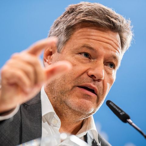 Bundeswirtschaftsminister Robert Habeck (Bündnis 90/Die Grünen)