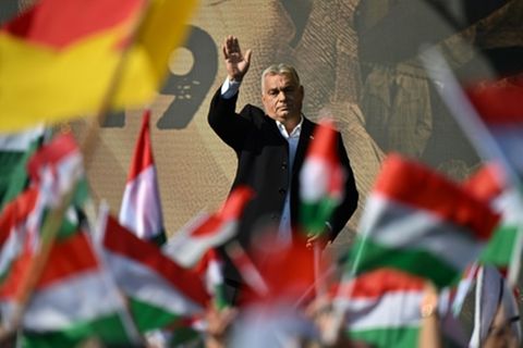 Ungarns Regierungschef Viktor Orban in Budapest