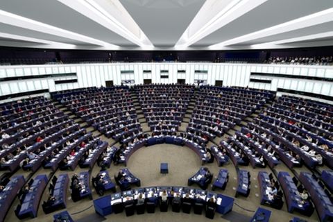 Das Europaparlament in Straßburg