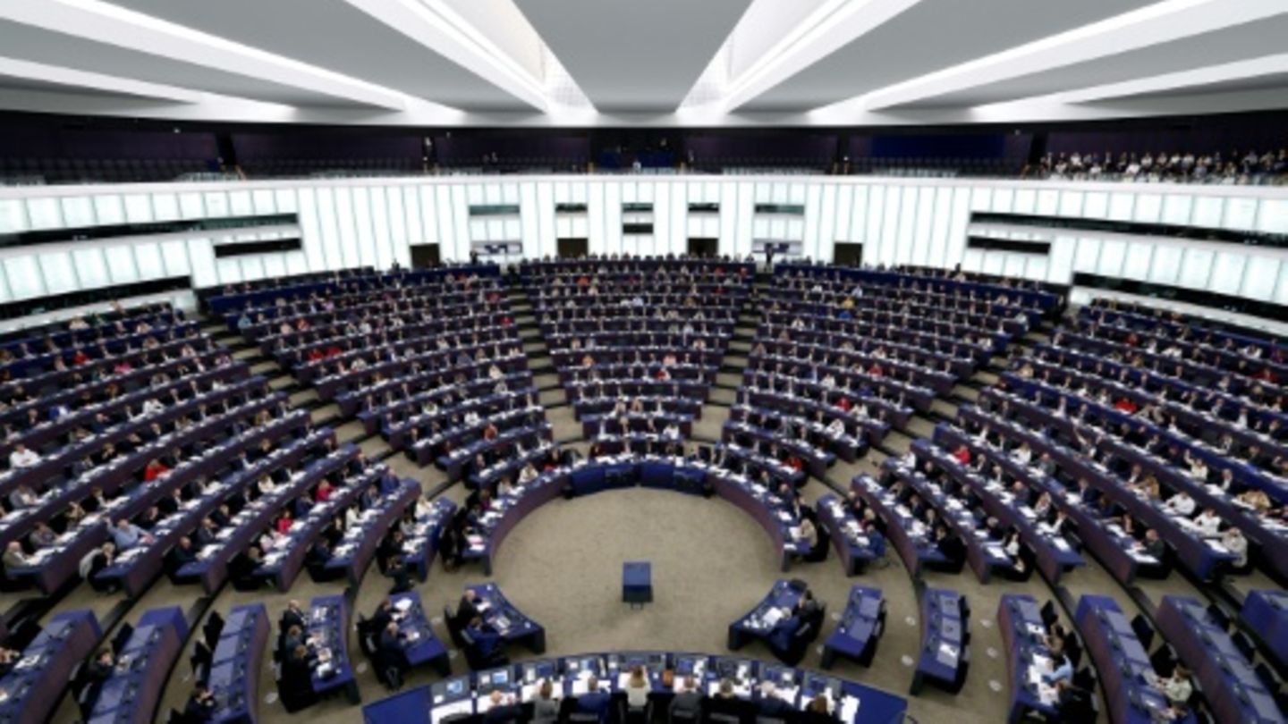 Das Europaparlament in Straßburg