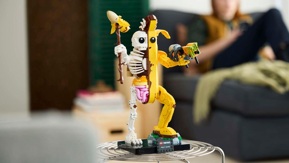 Lego Fortnite: Knochen-Schali Lego Fortnite: Knochen-Schali ist ein reines Display-Modell