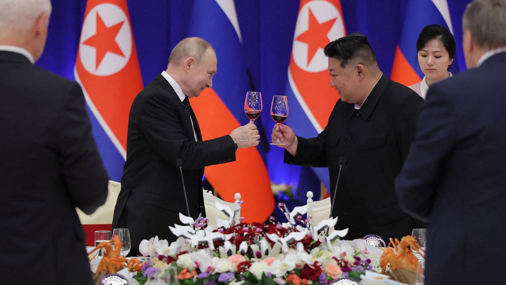 Achse der Autokraten II: Russlands Präsident Wladimir Putin beim Treffen mit Nordkoreas Anführer Kim Jong-un