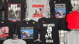 T-Shirts mit Trump Konterfei