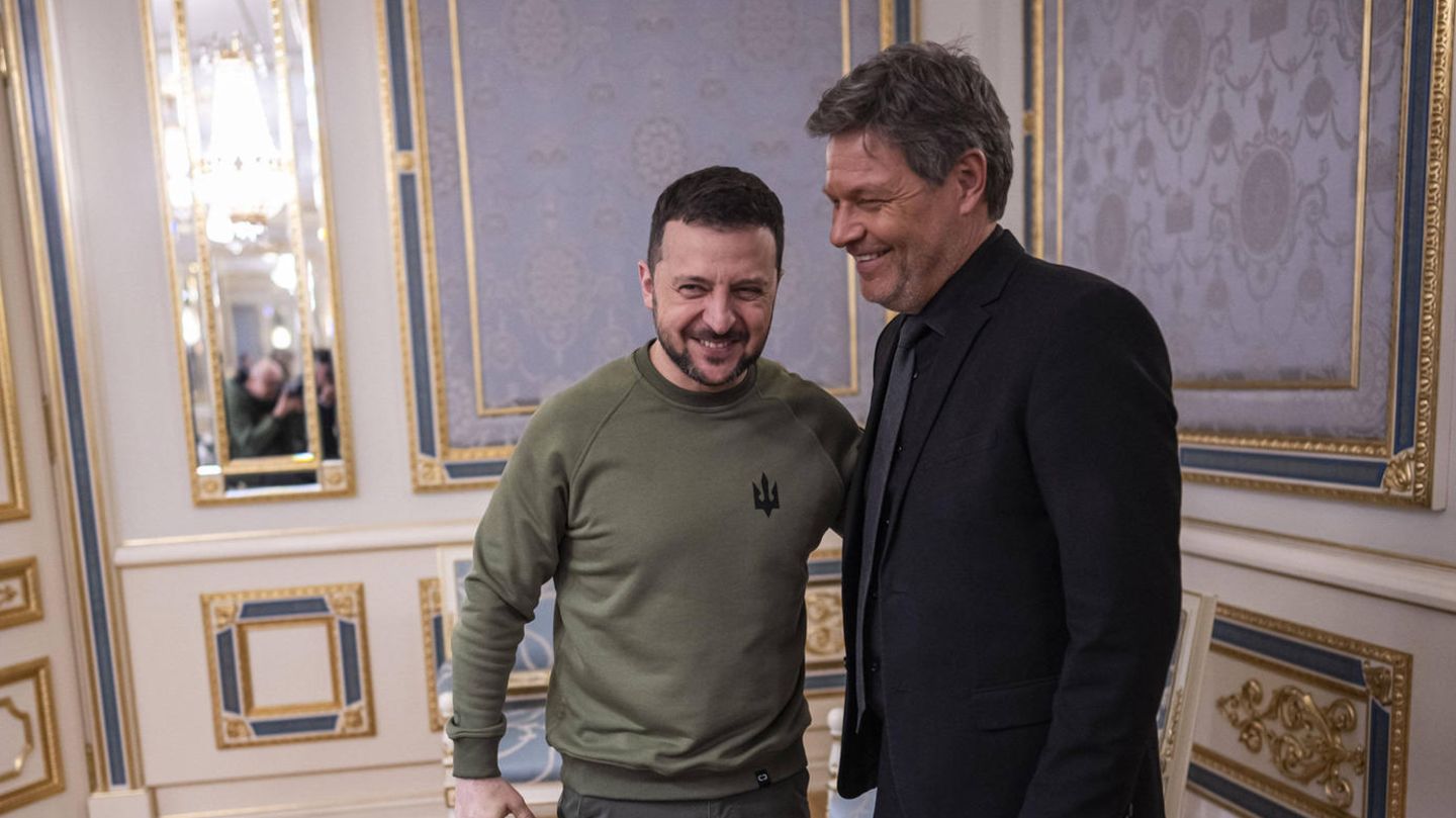 Robert Habeck feels a kinship with Zelenskyj