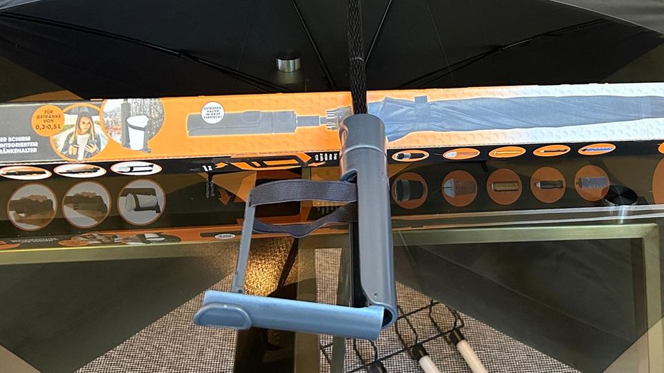 The handle of the cupbrella