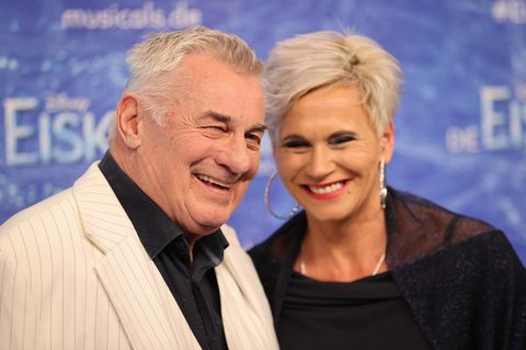 Heinz Hoenig und seine Ehefrau Annika im Jahr 2021