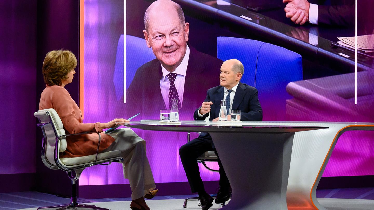 “Maybrit Illner”: Olaf Scholz wants “march forward together” “Maybrit Illner”: Olaf Scholz wants “march forward together”